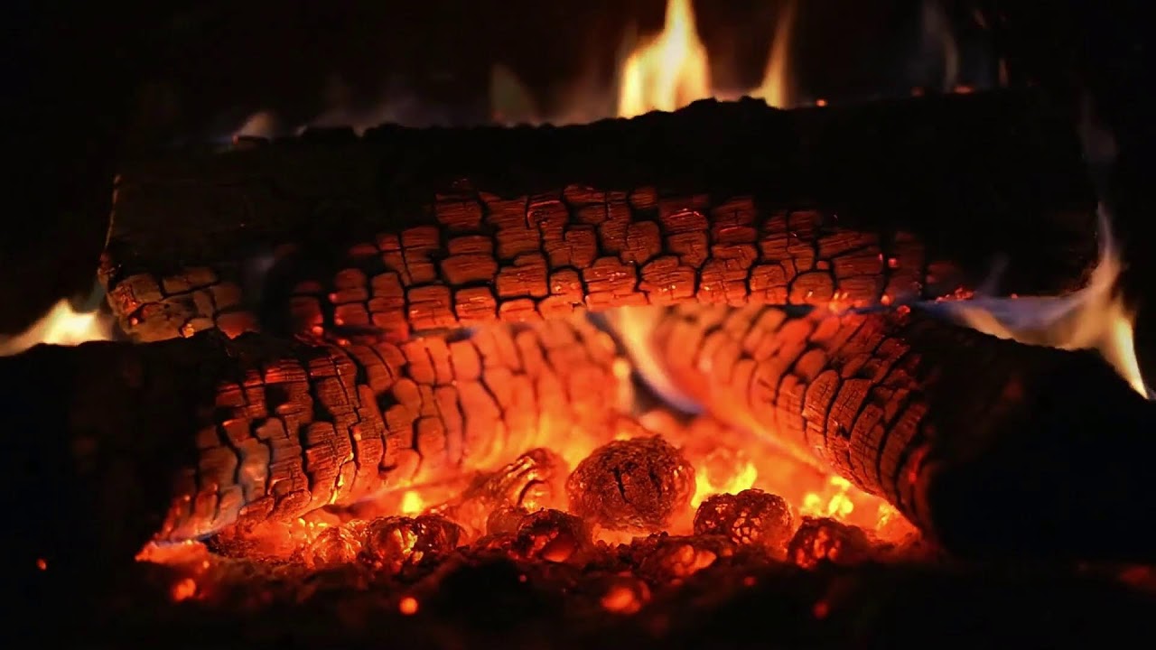 Perfect Cozy Fireplace Ambience for Focus | Soft Crackling Fire
