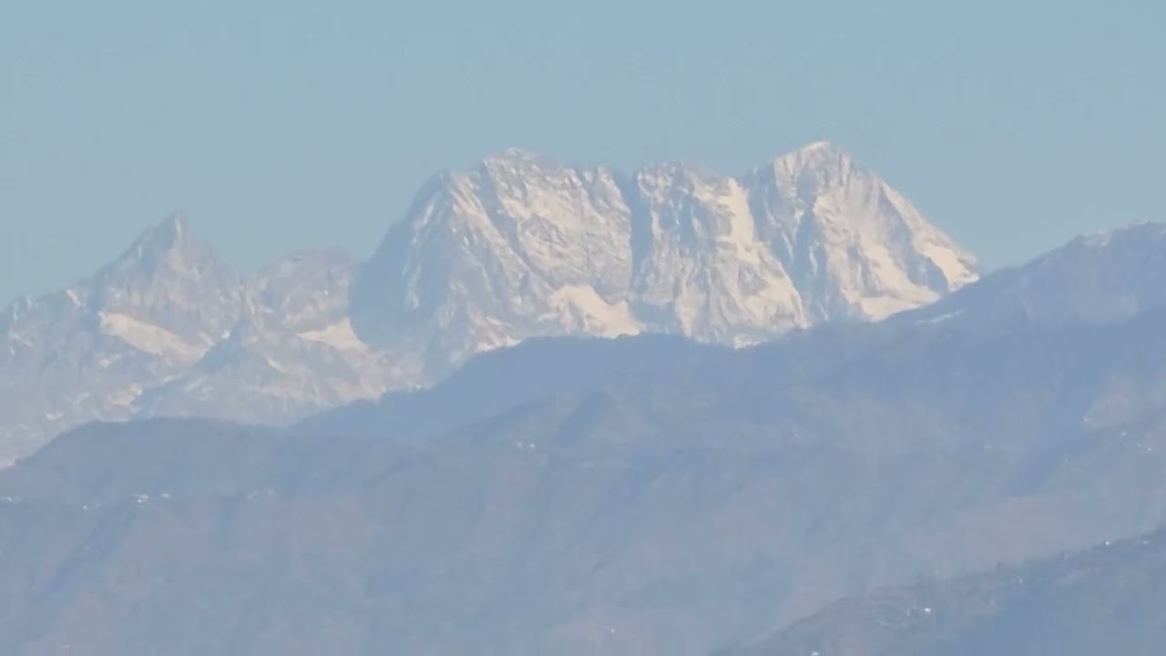 Beautiful Swat River l snowy mountains of aswat 