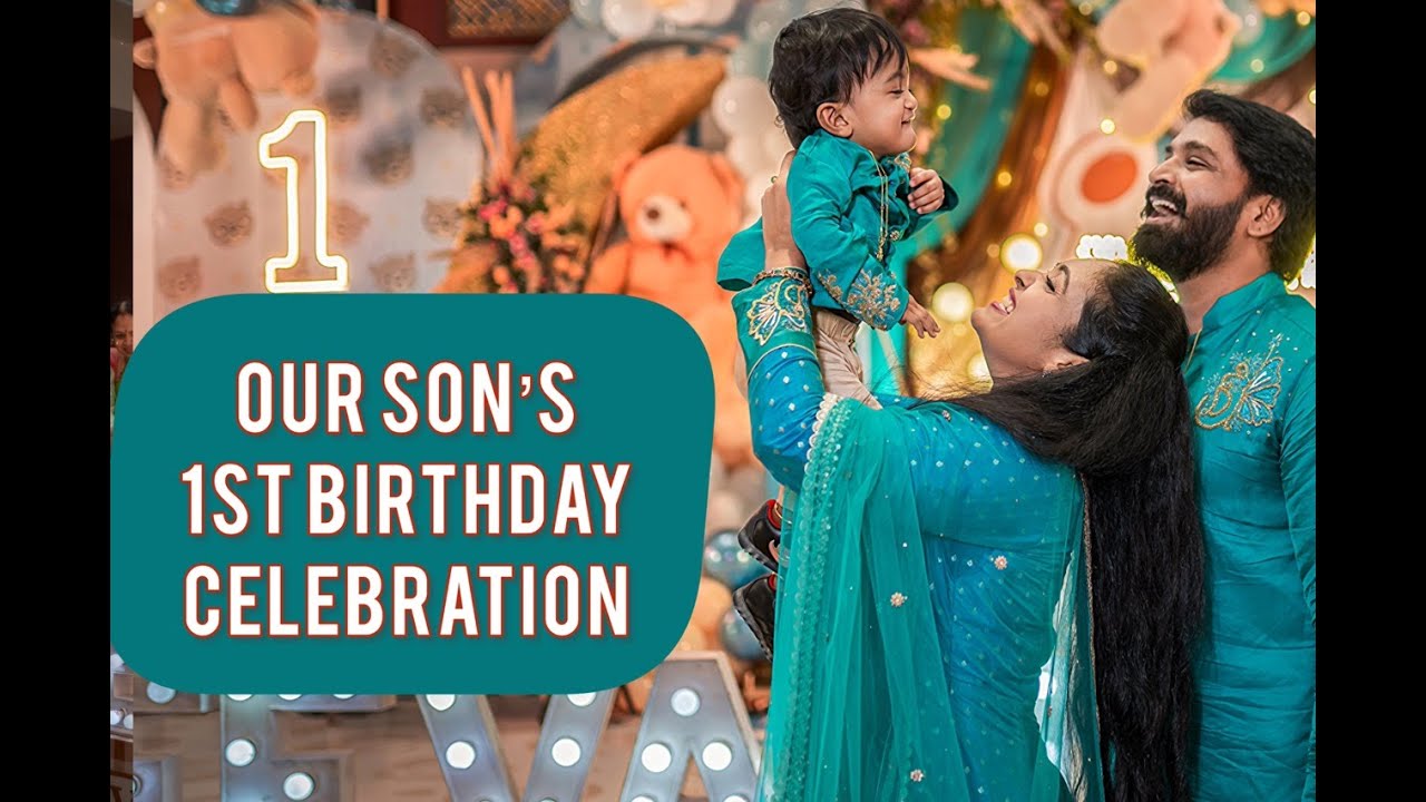 Our Son Dev's 1st Birthday Celebration - Part 1| Senthil Sreeja Originals