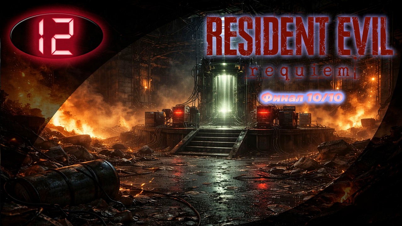 ФИНАЛ Resident Evil Requiem — Последняя встреча: Леон, Грейс и тайна Гедеона