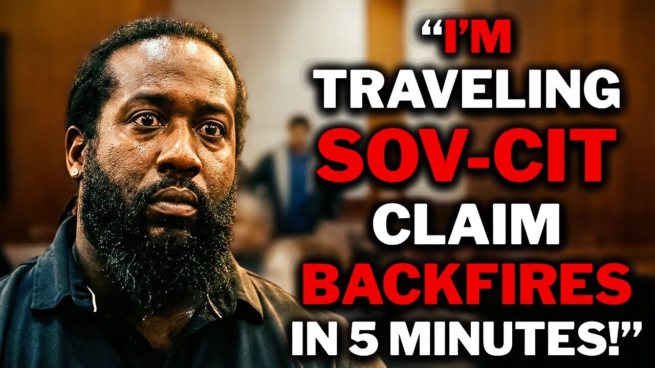 YouTube Law Expert SovCit REFUSES Orders Repeatedly… And The Judge CRUSHES The Fantasy