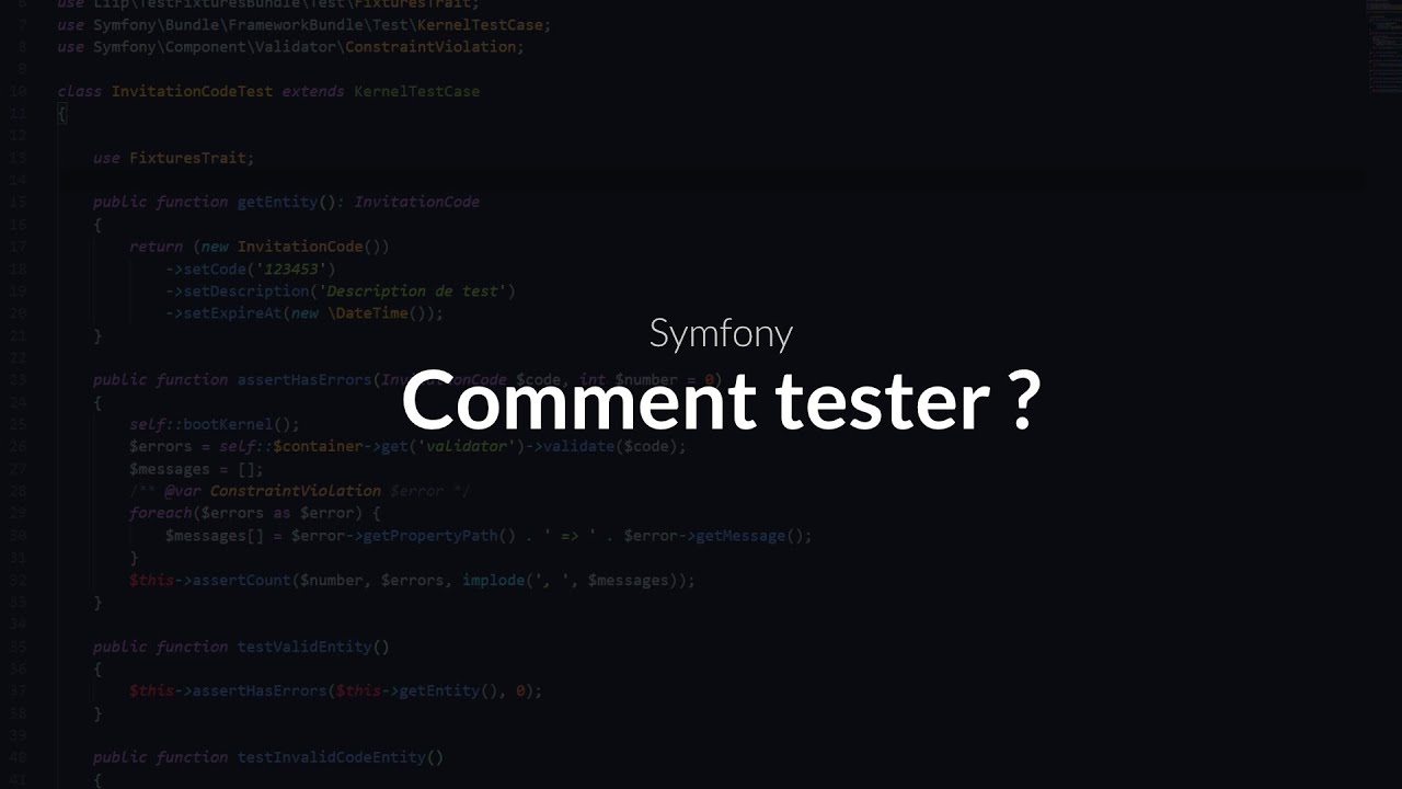 Tester sur symfony : Chapitre 1, Introduction et configuration