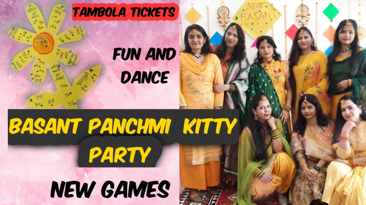Basant Panchmi Theme Kitty Party | kitty party theme ideas | Outfit decoration ideas #kittyparty