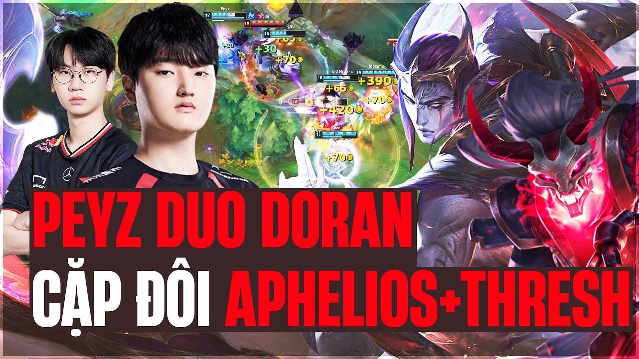 APHELIOS 7 TRANG BỊ CỰC LỖI TRONG TAY PEYZ KHI ĐÁNH CẶP CÙNG DORAN TẠI ĐƯỜNG DƯỚI