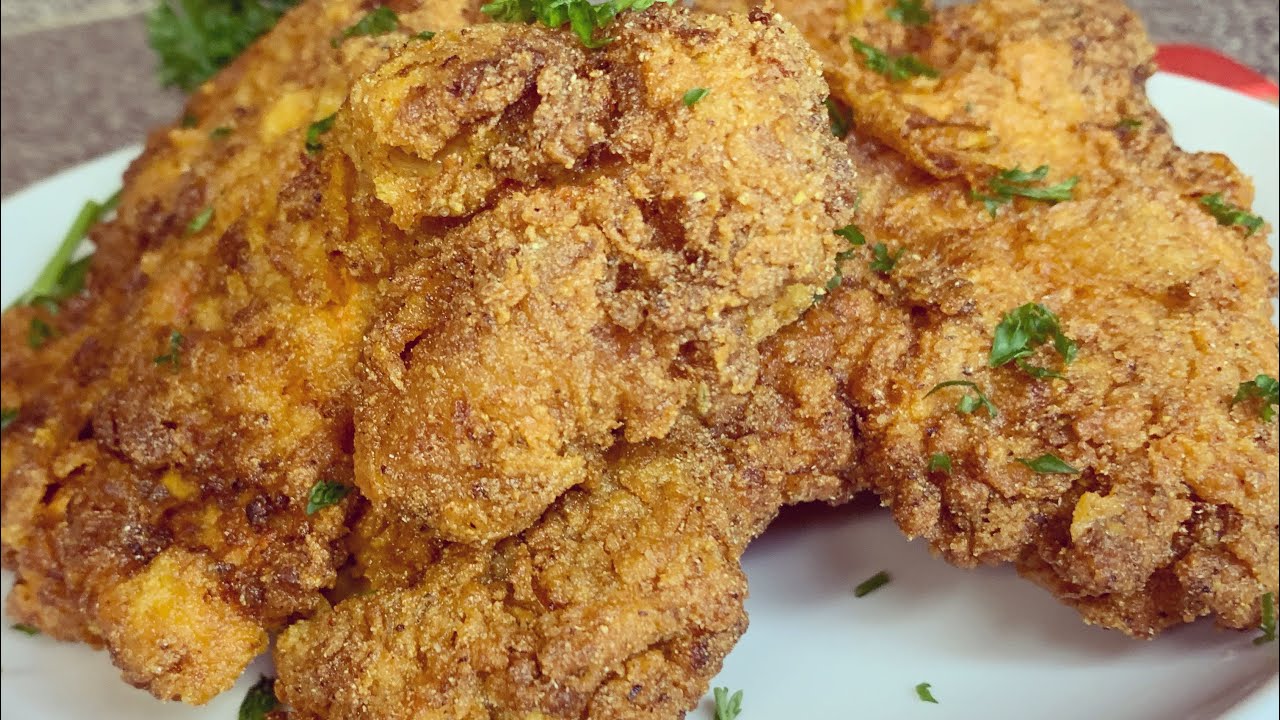 MUSTARD FRIED PORK CHOPS|| HOW TO FRY PORK CHOPS