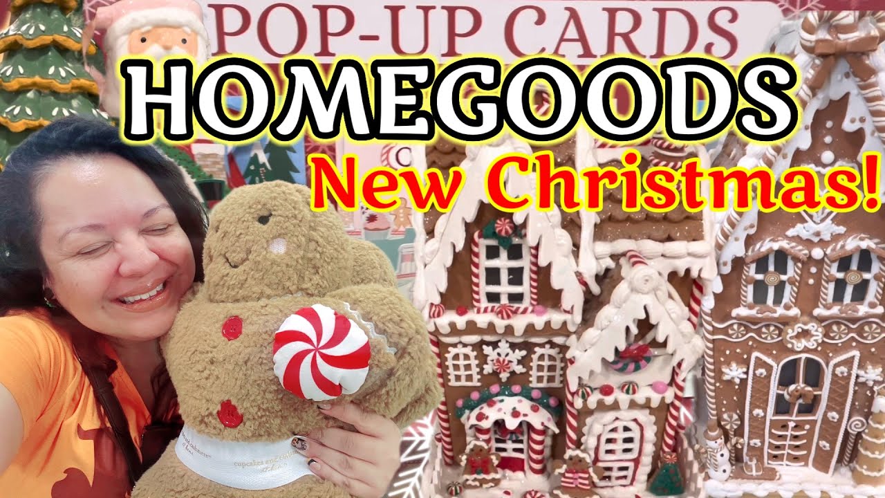 🎄MORE NEW GINGY CHRISTMAS FINDS + MORE @ HOMEGOODS! 🤩
