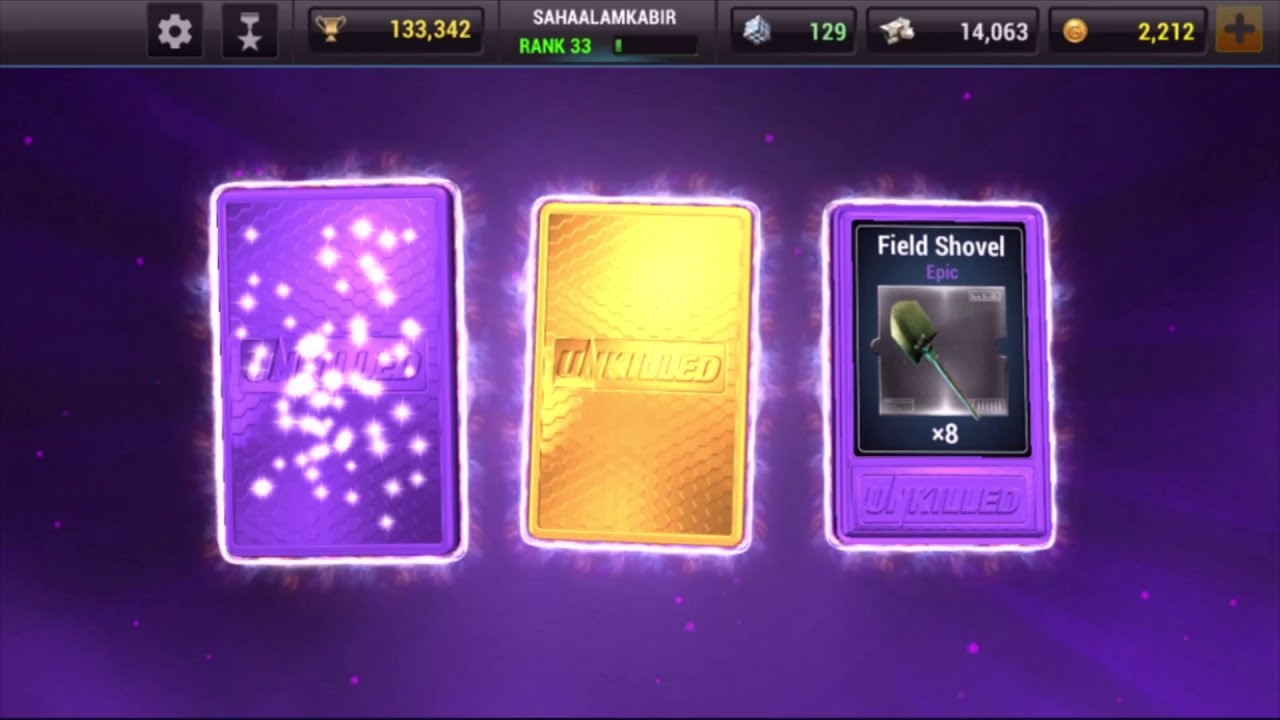 UNKILLED || UNKILLED  CHEST + WEAPON CHEST OPENING || UNLOCKING WEAPONS