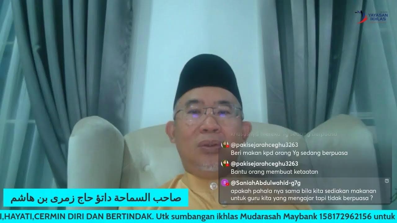 PRA SYARAT PERTOLONGAN ALLAH bhg 2 (HADITH 36)   MUDARASAH KITAB AL WAFI SIRI 413  29/7/47-19/1/26
