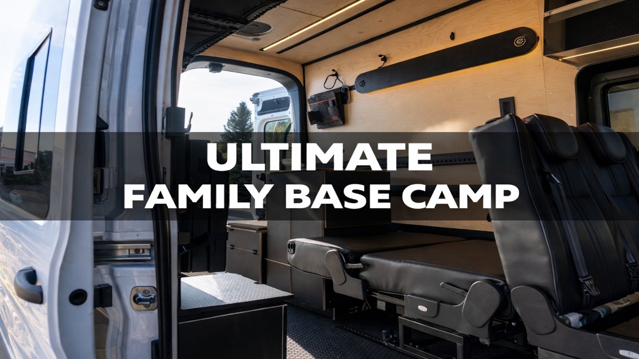 ULTIMATE FAMILY BASE CAMP - Ford Transit Modular Van Tour
