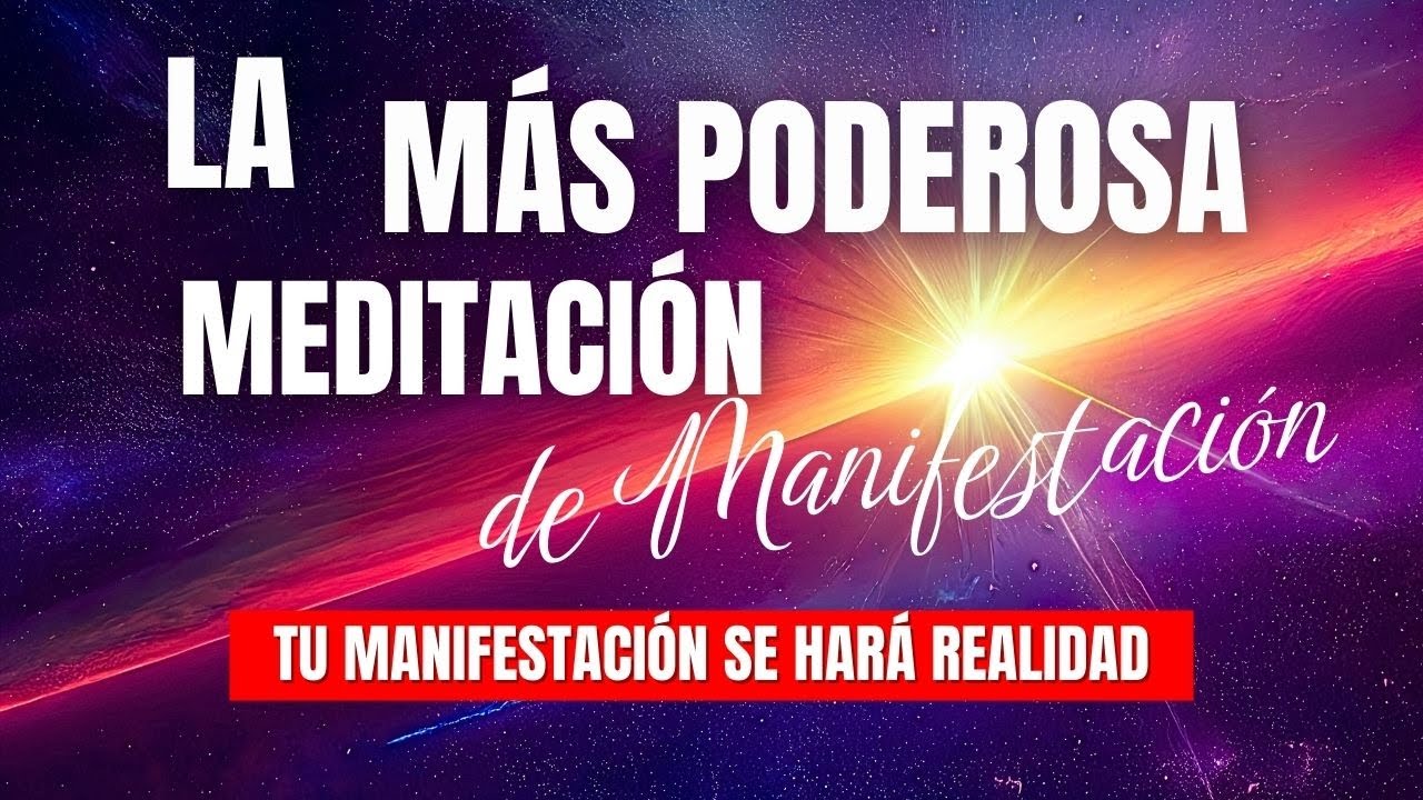 Meditación para liberar  y recibir │La Meditación de Manifestación más Poderosa