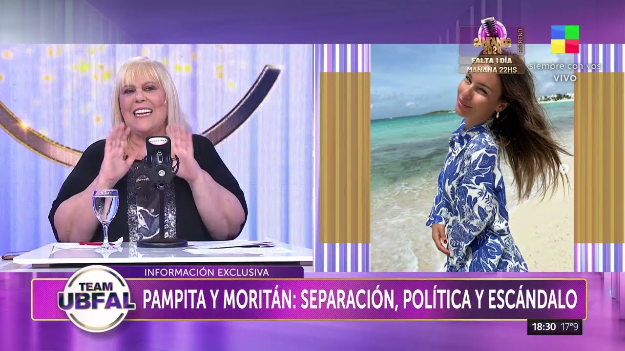 🔴PAMPITA Y MORITÁN: SEPARACIÓN, POLÍTICA Y ESCÁNDALO