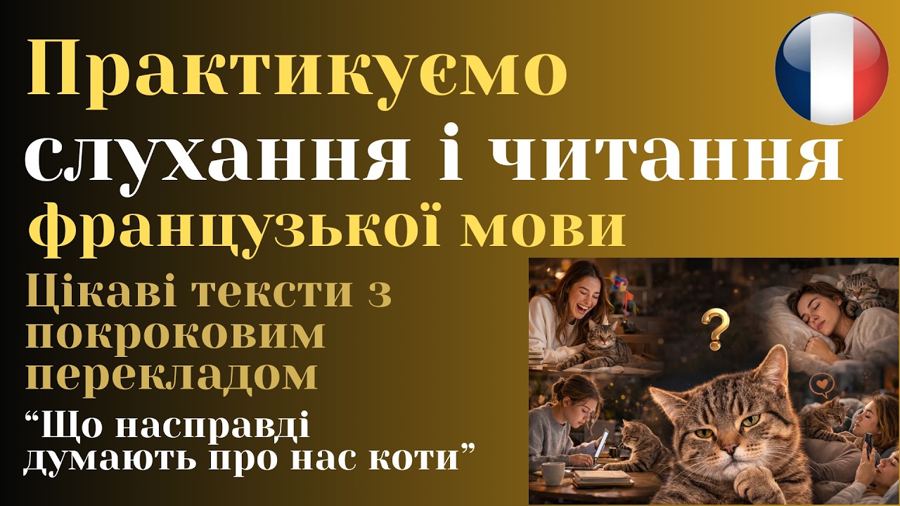Слухання і читання французької мови. 
