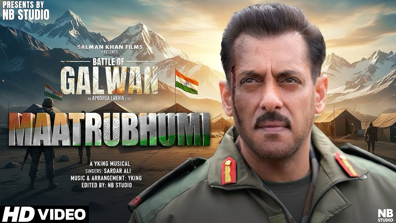 MATRUBHUMI | New Song | Battle of Galwan | Salman Khan | Deshbhakti Song 🇮🇳 | Indian Army 