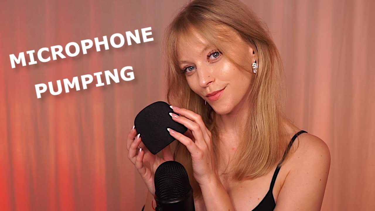 ASMR Mic Pumping, Mic Swirling & Mic Blowing *sloooooow & gentle...*