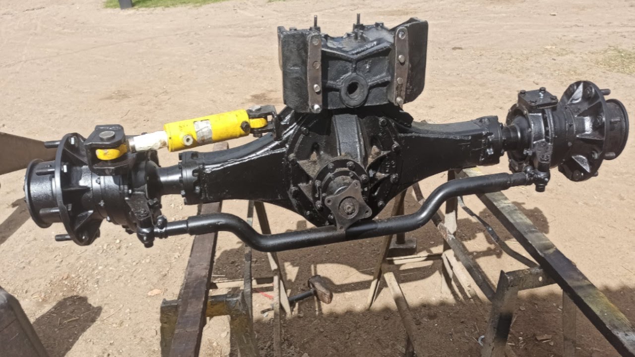 Dokańczamy i malujemy przedni napęd do Ostrówka 4x4 turbo.