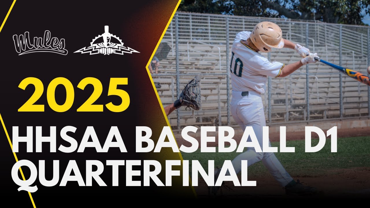 HHSAA D1 Baseball Quarterfinal - Leilehua vs KS-Maui