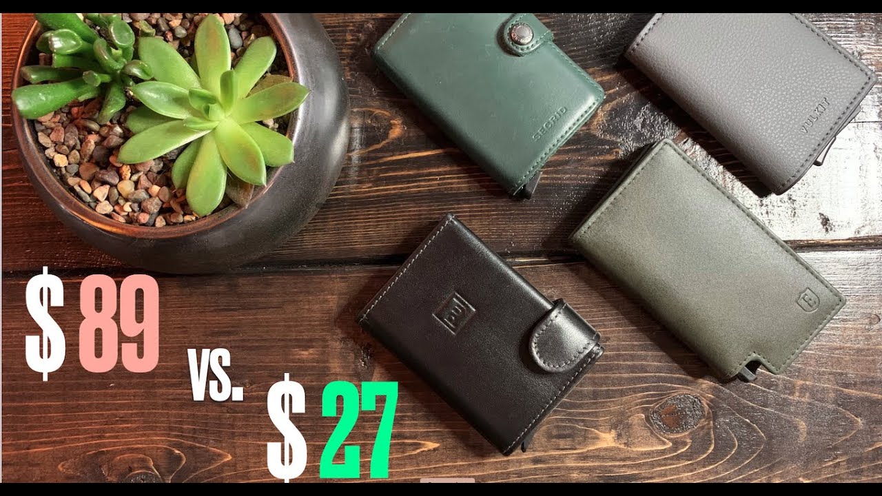 BEST Pop Up Wallet! Secrid vs. Ekster vs. Pularys vs. Vulkit