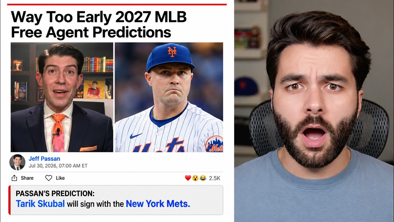 Reacting to Jeff Passan  2027 MLB Free Agent Predictions