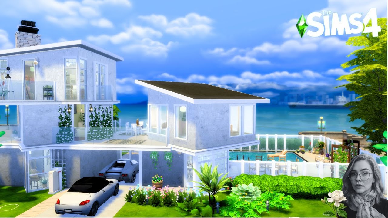 Thesims4 II Modern box shaped home