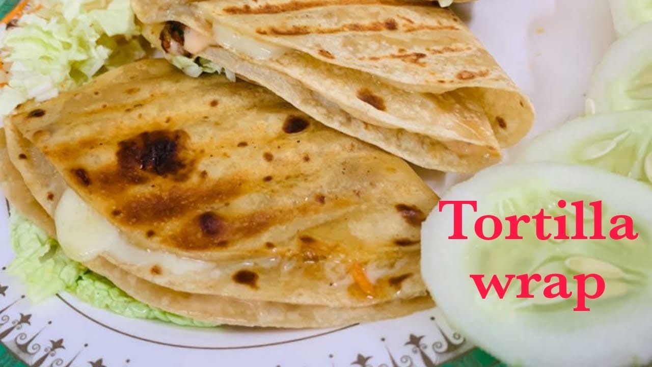 Trending tortilla wrap recipe || explain full method & tips