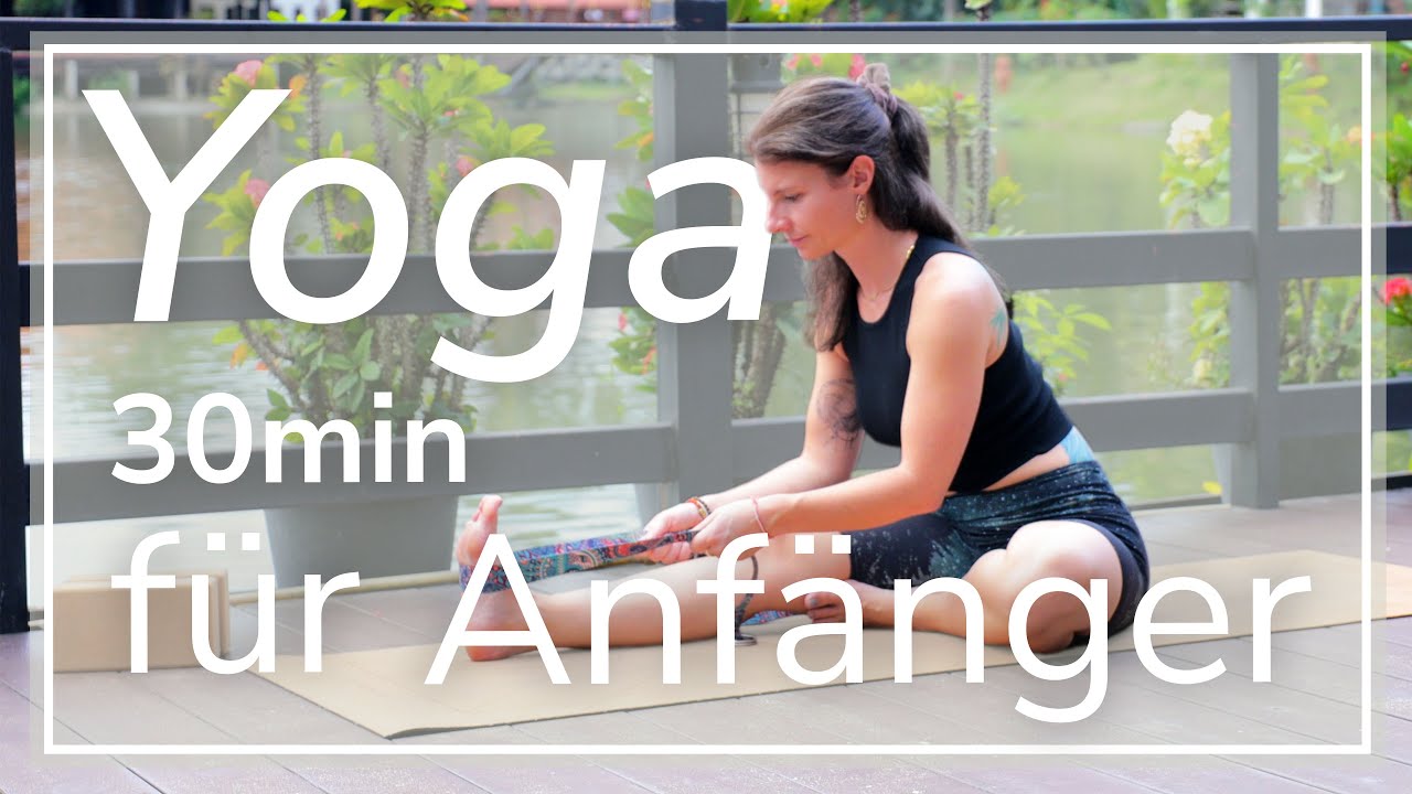 YOGA für Anfänger | 30 min langsames Tempo | Zeit für Ausrichtung und Erklärung mit Hilfsmittel