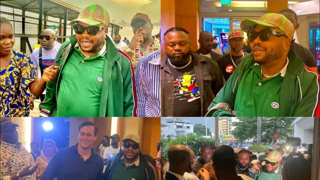 DÉPART ET ARRIVÉE DE PAPA CHÉRI JB MPIANA ET BCBG BRAZZAVILLE TOMBÉ 🇨🇬🇨🇩