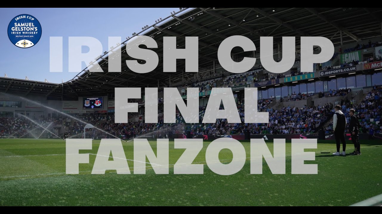 Fanzone | Irish Cup Final 2023 | Crusaders and Ballymena United fans have their say