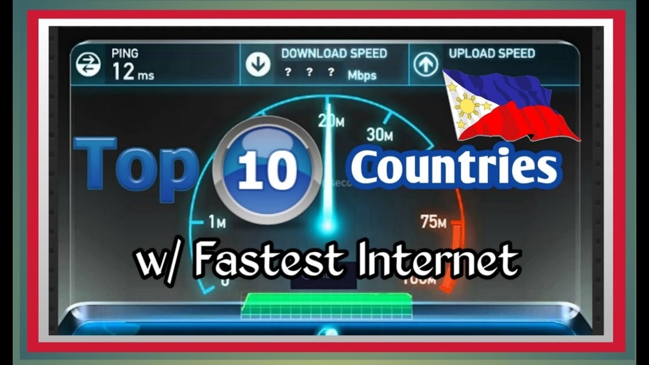 Top 10 Countries With the Fastest Internet - 10 Bansa na may Mabilis na Internet