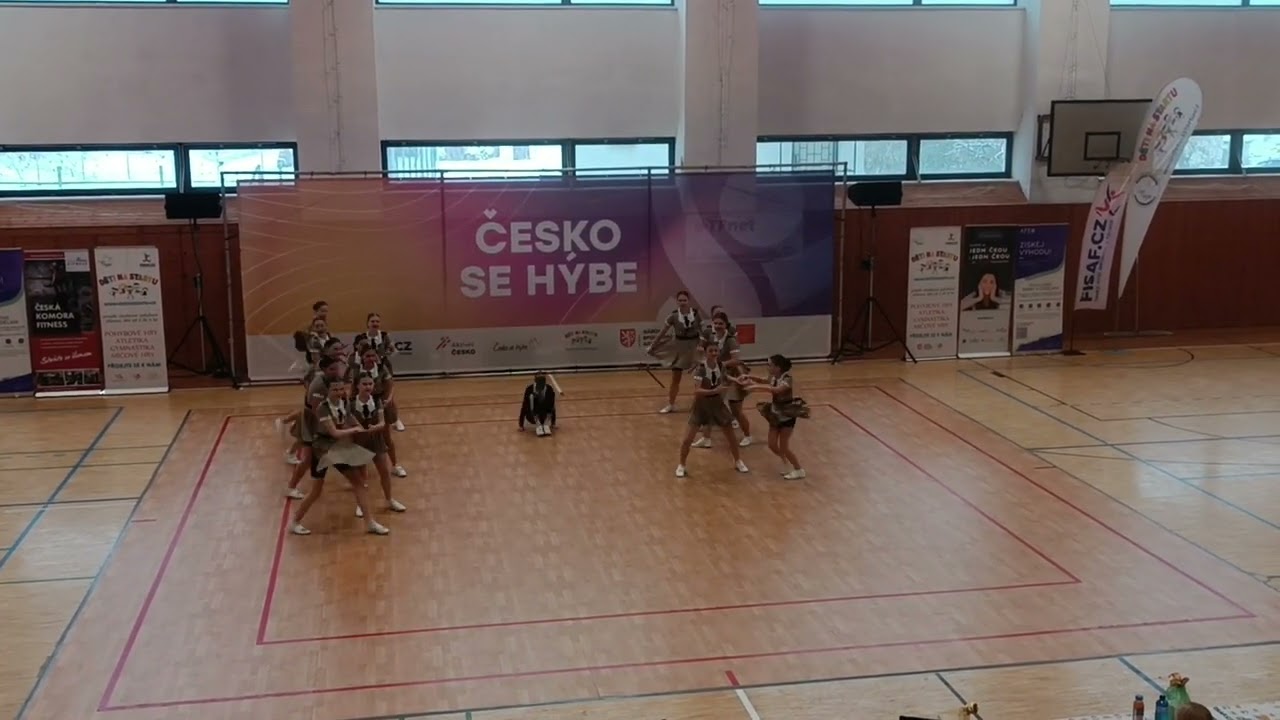 Aerobic Centrum Kyjov - Fantomas a četnice 👮🏻‍♀️ - ČSH Železný Brod 21.2.2026 🥇🏆😍