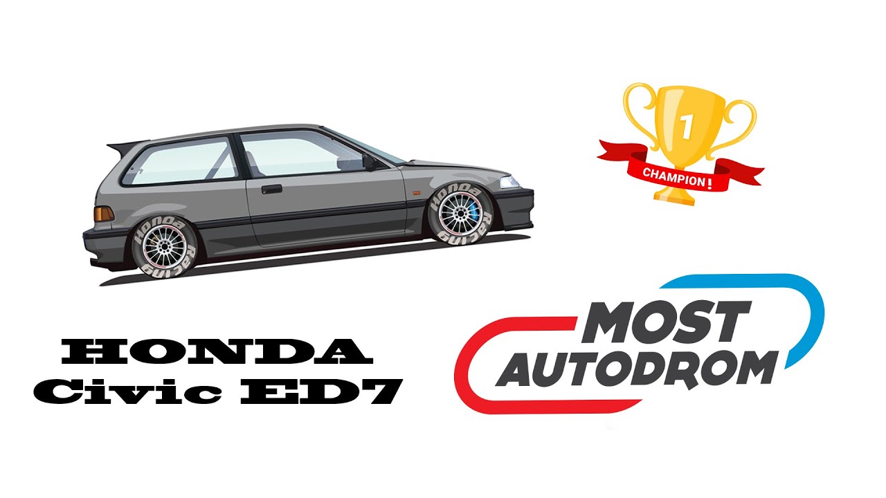 Honda Civic K20 Autodrom Most 1:51,65