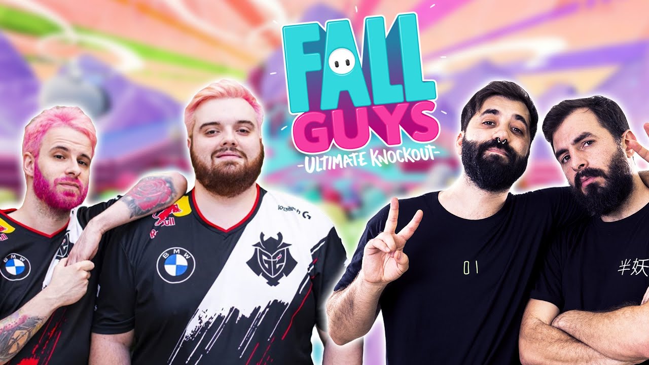 PERDIENDO LOS NERVIOS CON IBAI Y BARBE EN FALL GUYS