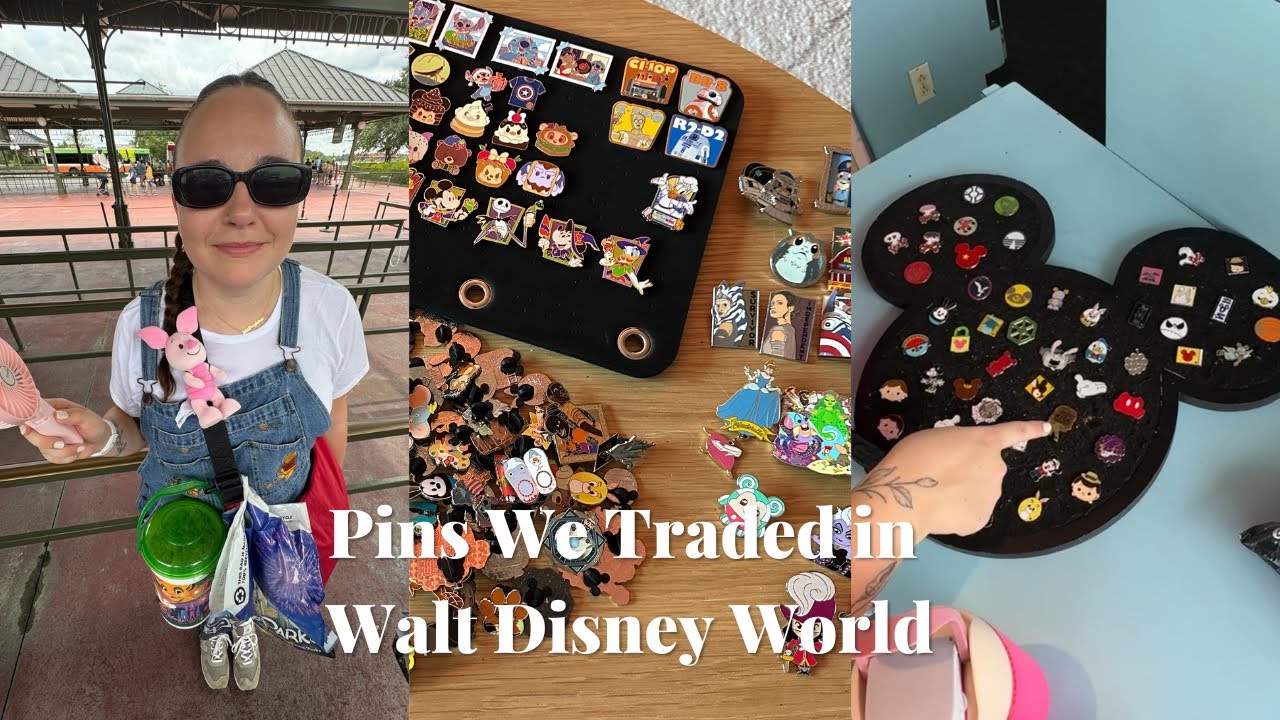 Pins we traded in Walt Disney World - September 2024 | Magically Katelyn