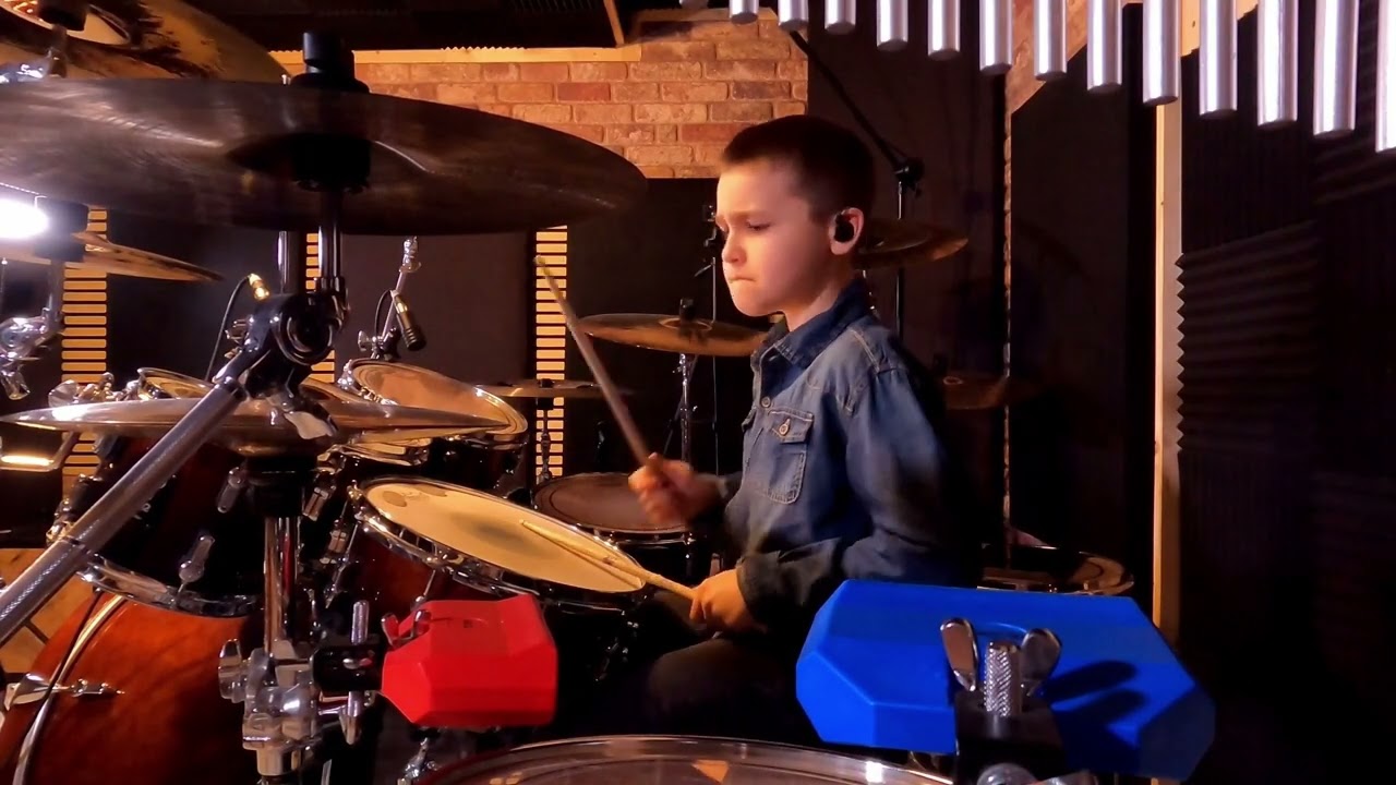 Toto - Stop Loving You - Drum Cover - 9 y.o. Boy
