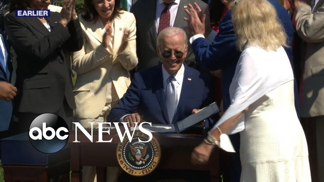 ABC News Live: President Biden signs CHIPS and Science ACT