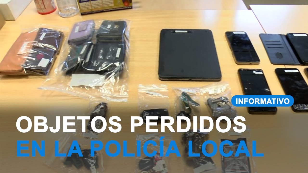 Más de 2.700 objetos perdidos buscan dueño en la Policía Local de Albacete