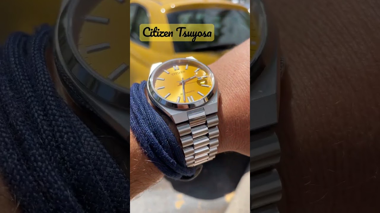 Citizen Tsuyosa NJ0150-81Z Yellow