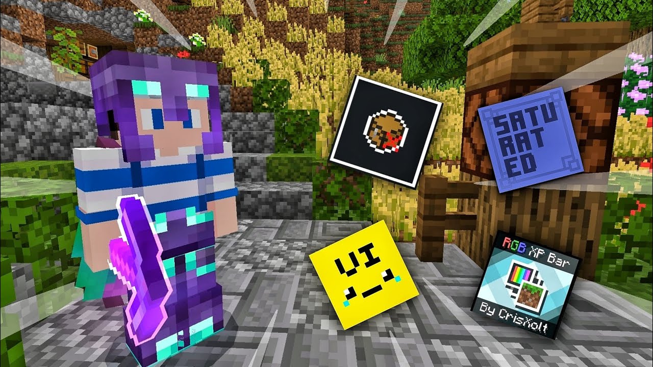 As MELHORES TEXTURAS ÚTEIS Para Deixar Seu MINECRAFT mais BONITO | Minecraft bedrock 1.21
