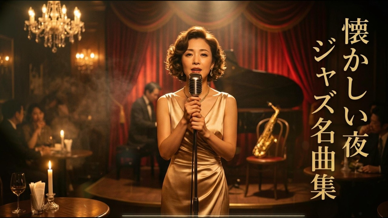 昭和の懐かしいクラシックジャズ曲｜静かな夜に寄り添う音色