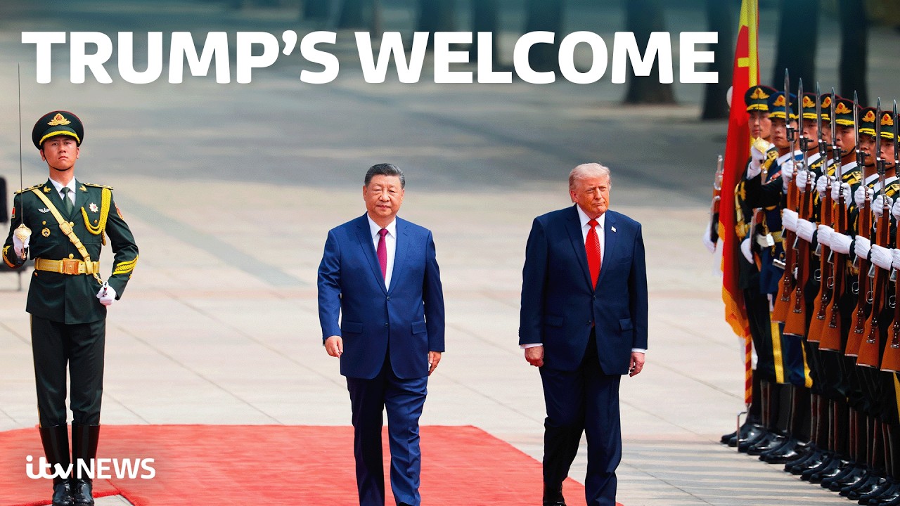 Посмотрите основные моменты парада в честь встречи Си Цзиньпином Трампа в Китае.