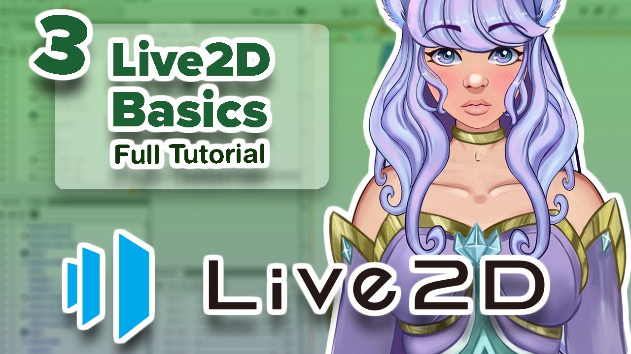 Live2D Full Guide and Tutorial [ Part 3/8 - Deformers, Parameters, & Rigging ]【VTuber/Artist】