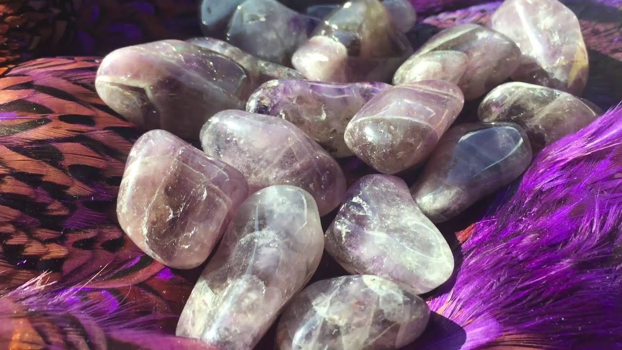Tumbled Auralite 23 for Clairvoyance : Sage Goddess 2016