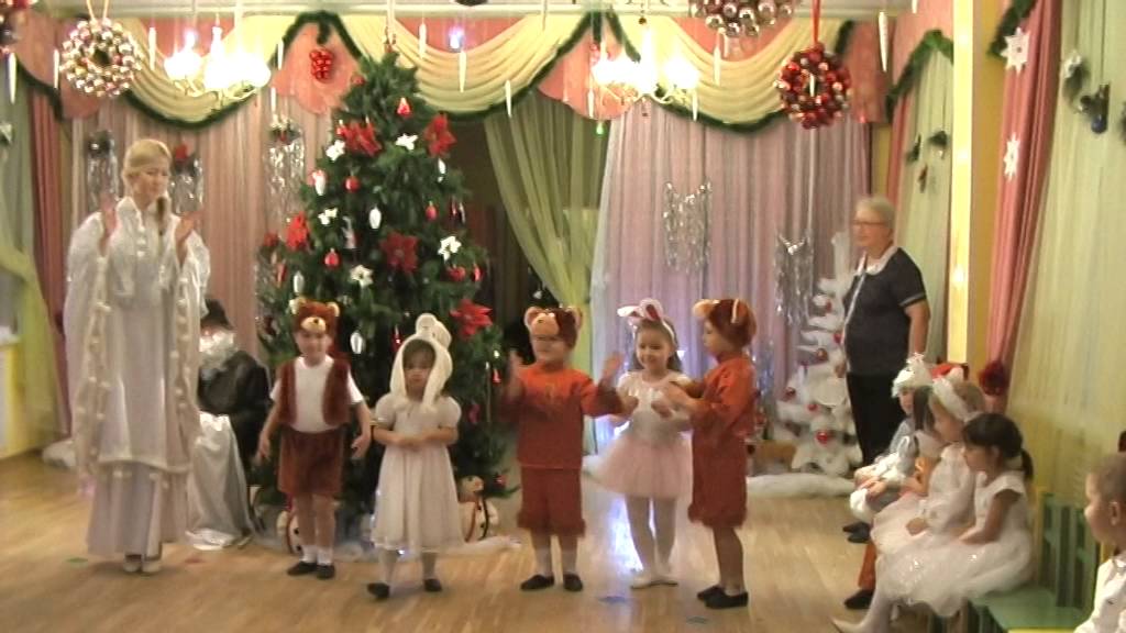 Танец медвежат и зайчиков