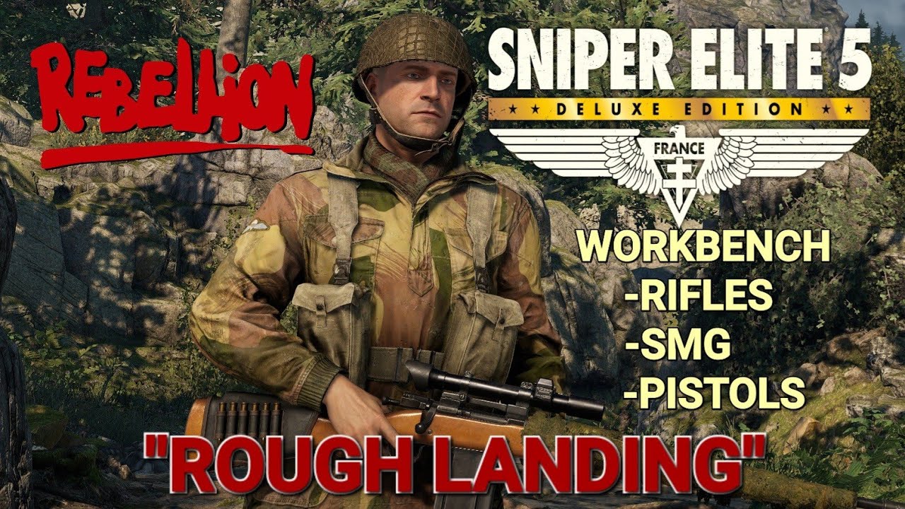 Sniper Elite 5/Karl Fairburne/WORKBENCH/Rifles/Pistols/SMG/Rough Landing