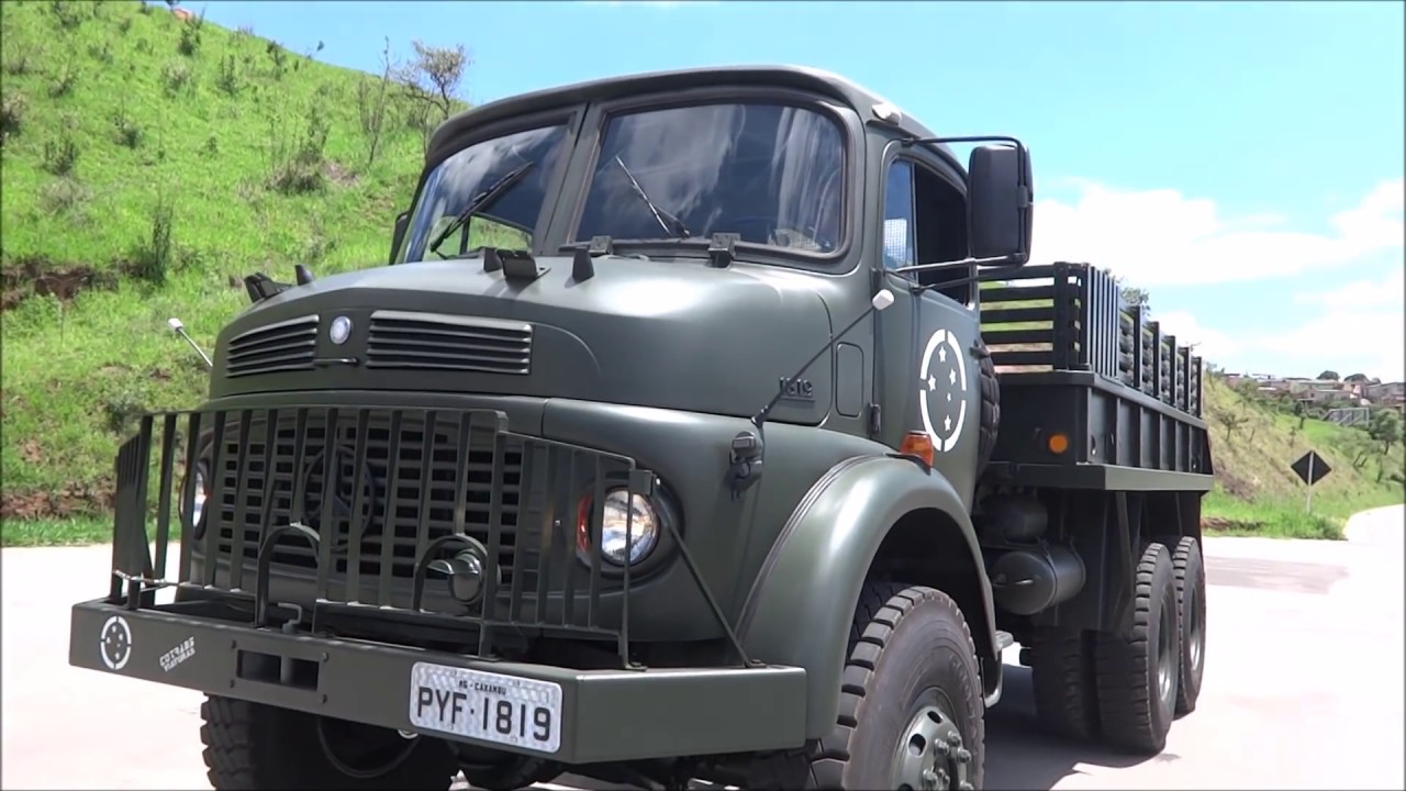 Caminhão Militar Mercedes Benz LG-1819 6x6