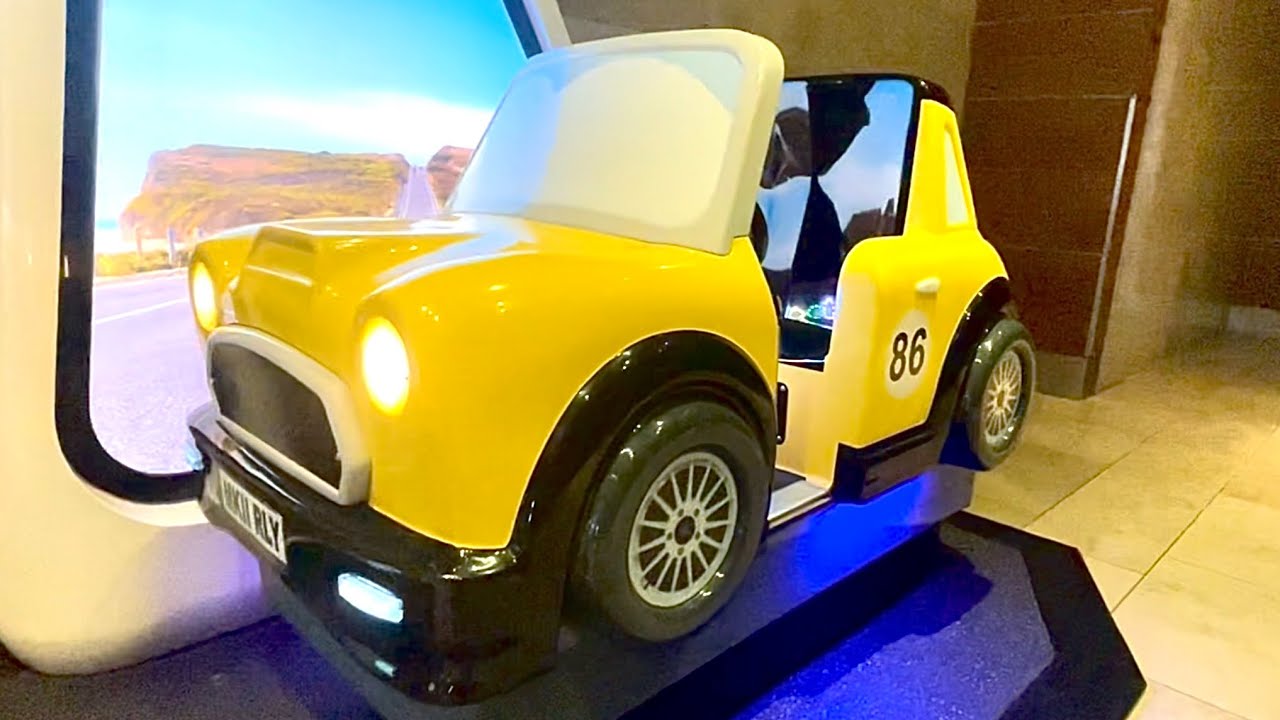 Northern Leisure MKII Rally Car Coin Operated Kiddie Ride