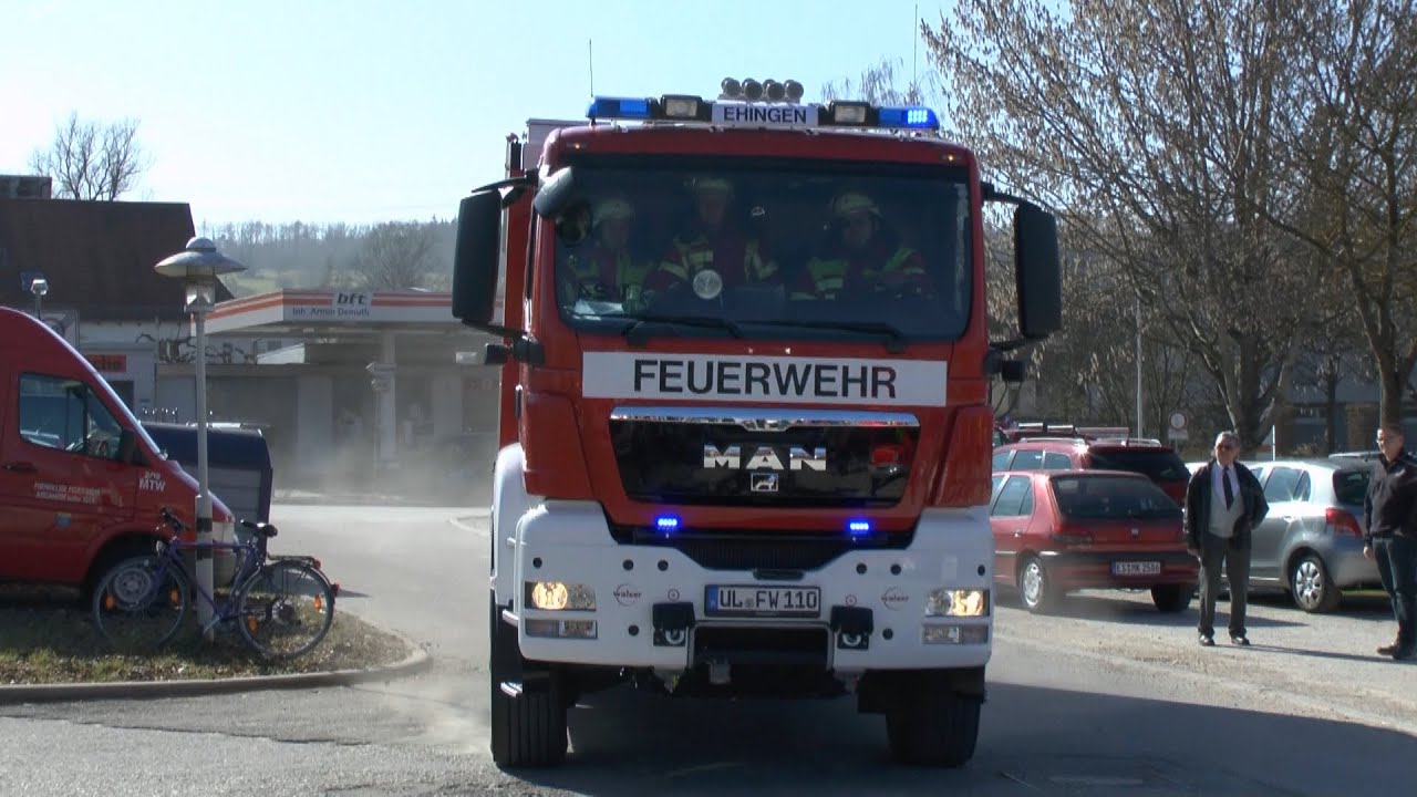[Erstmalig Gefilmt!] TLF 4000 der Feuerwehr Ehingen (Schauübung beim Tag der Feuerwehren)