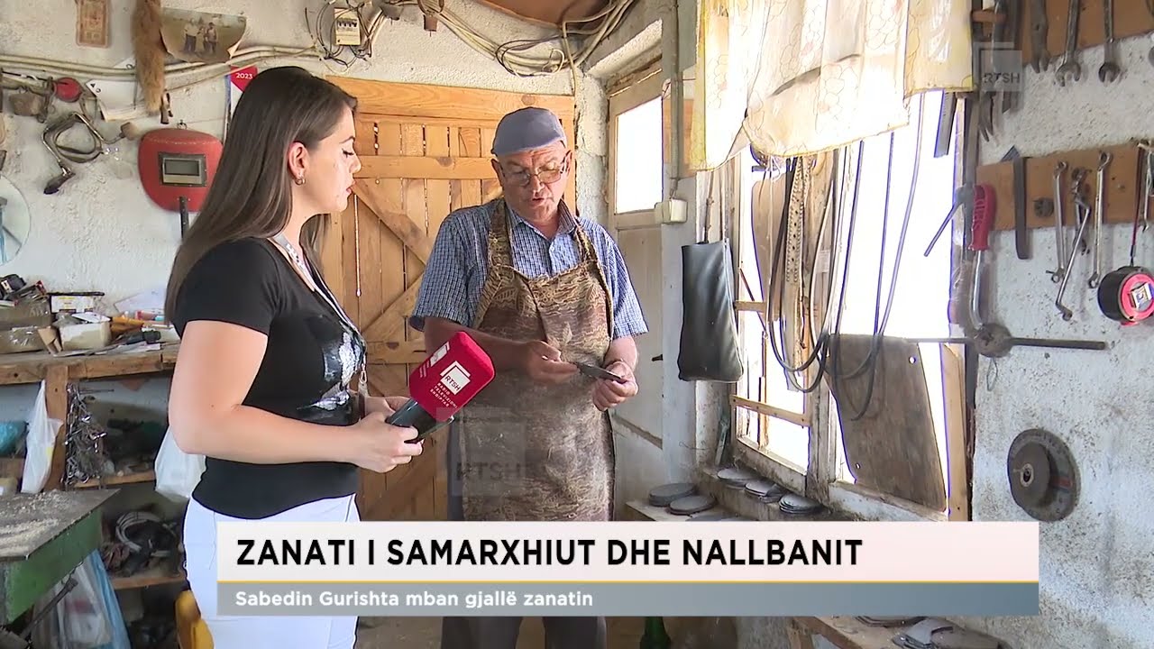 Sabedin Gurishta mban gjallë zanatin e samarxhiut dhe nallbanit