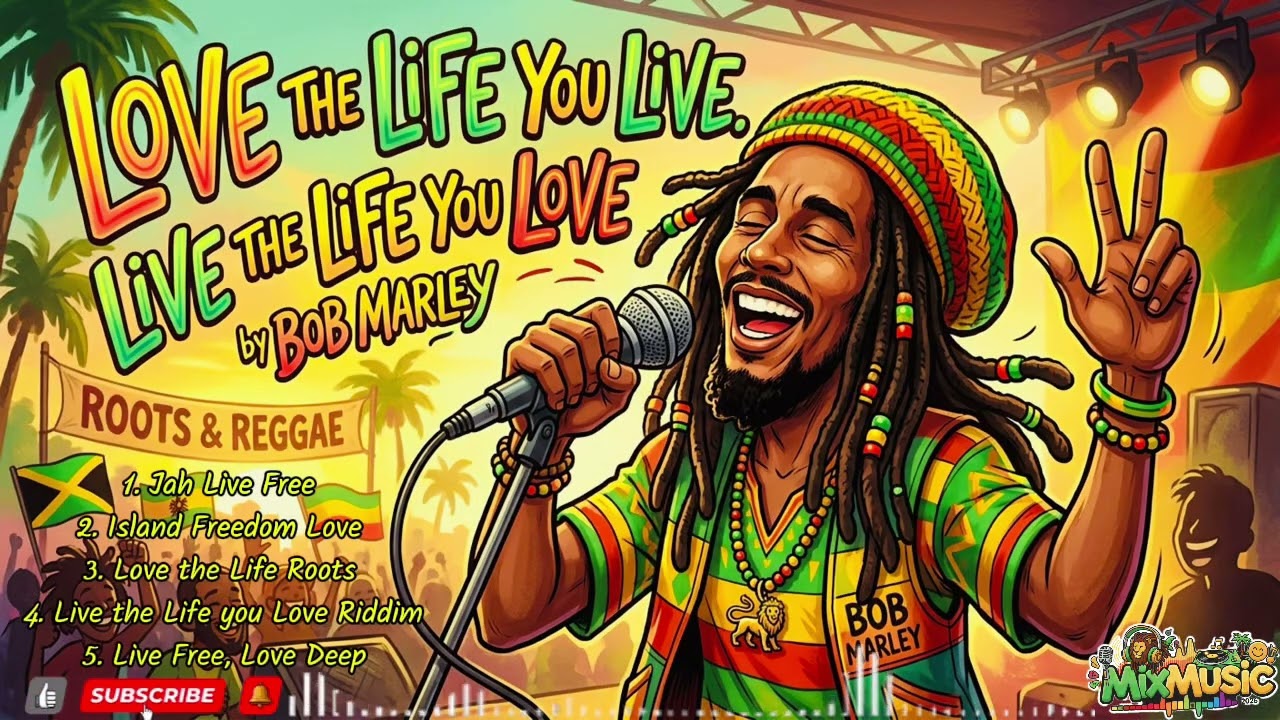 Love the life you live. Live the life you love.| Bob Marley |☘️REGGAE VIBES☘️| MixMusic🎶| Subscribe👍