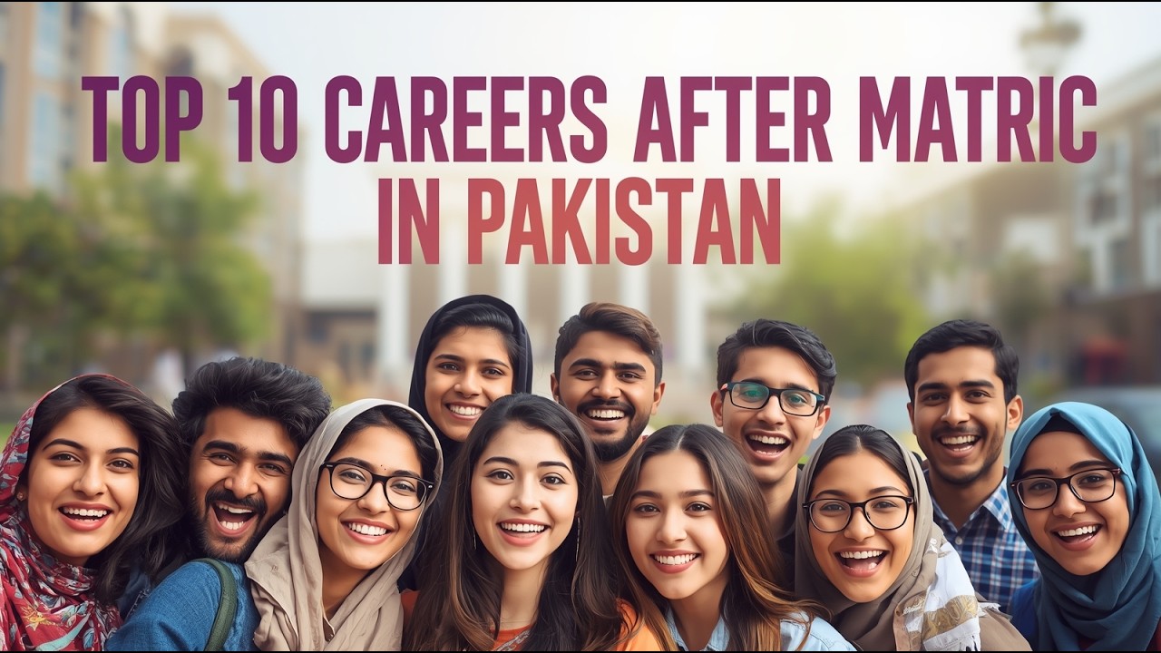 Top 10 Careers After Matric in Pakistan 2025 | Best Study & Job Options for Students