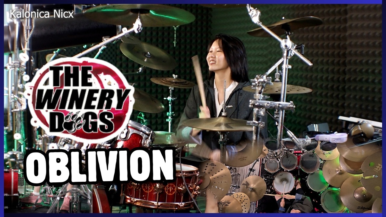 The Winery Dogs - Oblivion || Drum cover by KALONICA NICX